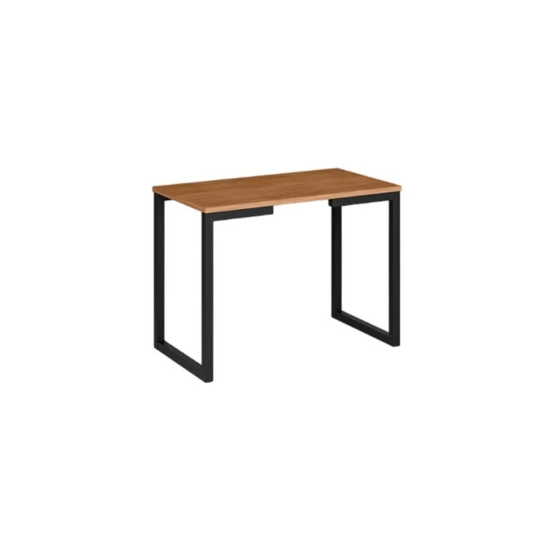 Mesa Lateral Estilo Industrial Sala Em Mdf E Aço