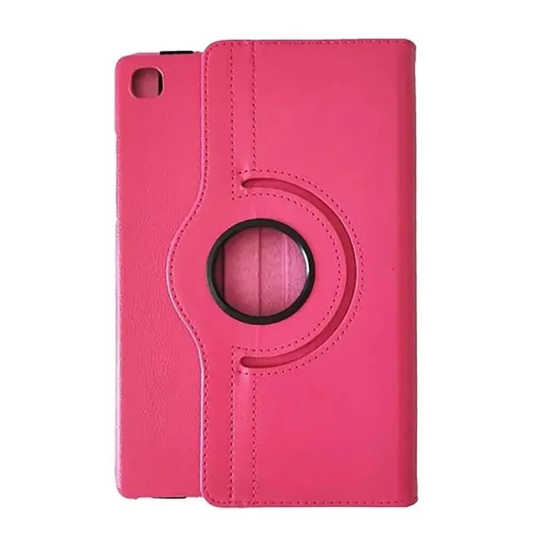 Capa Giratória Samsung A7 T505 T500 10.4 + Pelicula Vidro (Rosa Pink)