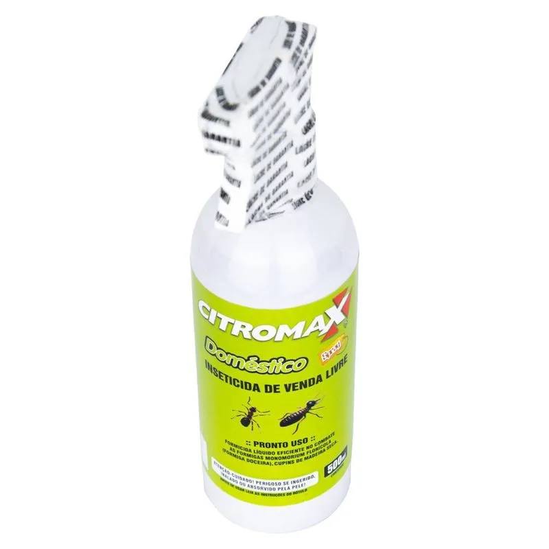 Spray Doméstico para Afastar Formigas Doceiras, Cupins e Barratas