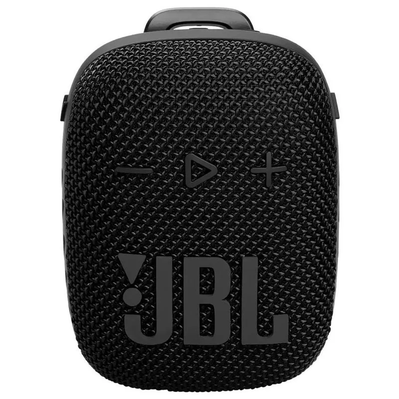 Caixa De Som Bluetooth Jbl Wind 3s Portátil Ip67 Rádio Fm Cartão Tf Guidão Bicicleta Preto