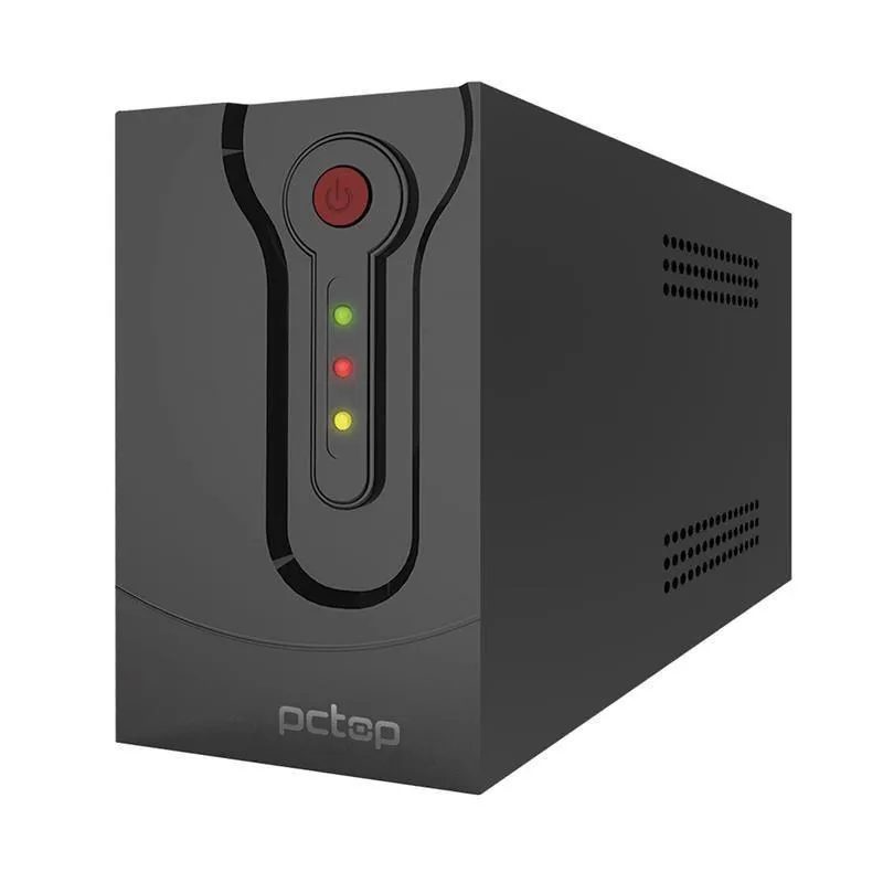 Nobreak Pctop 1200va 6 Tomadas Pz1200va Preto Bivolt