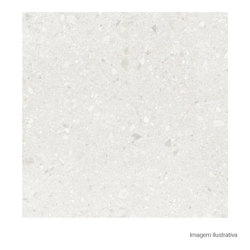 Porcelanato Pedra Natural 120X120Cm Soft Grey Portinari Caminho Retificado - 6063431A