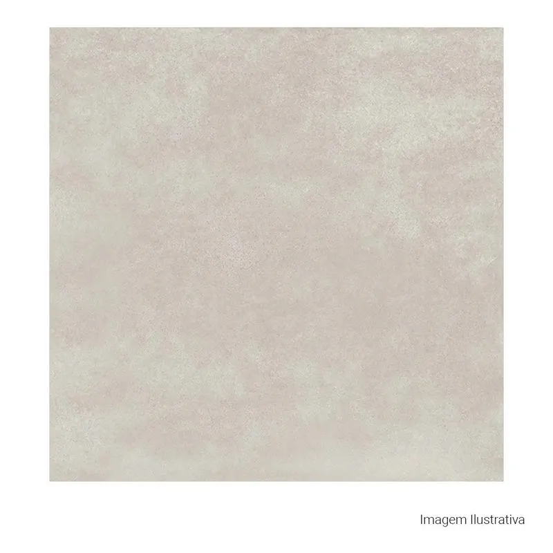 Porcelanato Cimento Natural 120X120Cm Soft Grey Portinari Citta Retificado - 6063433A