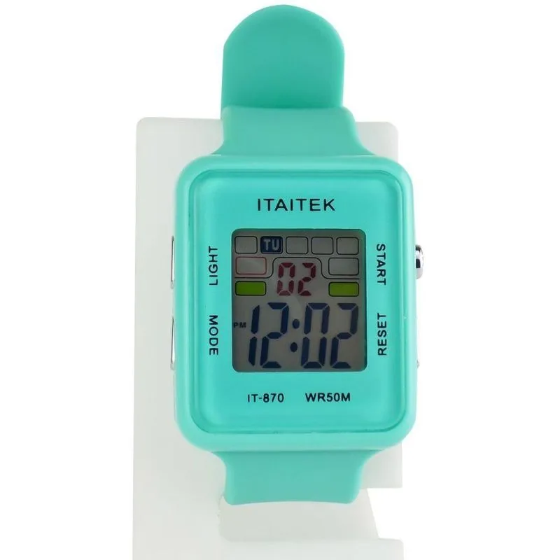 Relógio Masculino Pulseira Silicone Resistente