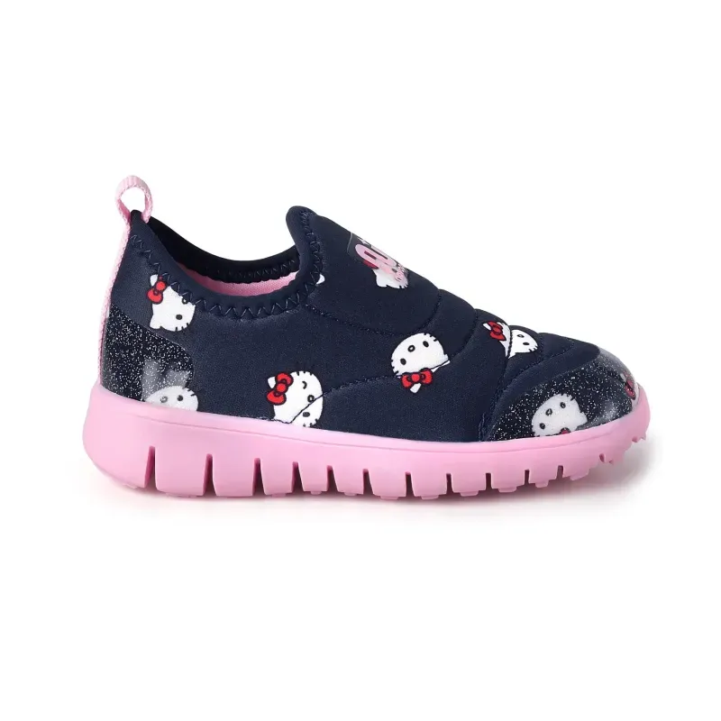 Tênis Novopé Hello Kitty Slip On Marinho Infantil 21