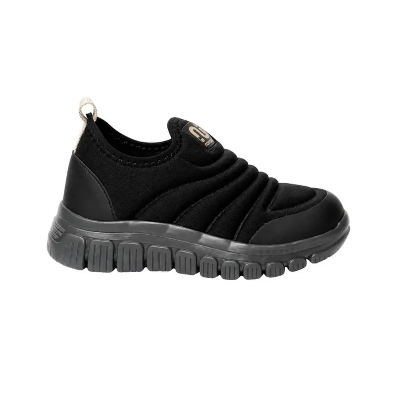 Tênis Infantil Menino Novope 99001404 Calce Fácil Led 34 / Preto