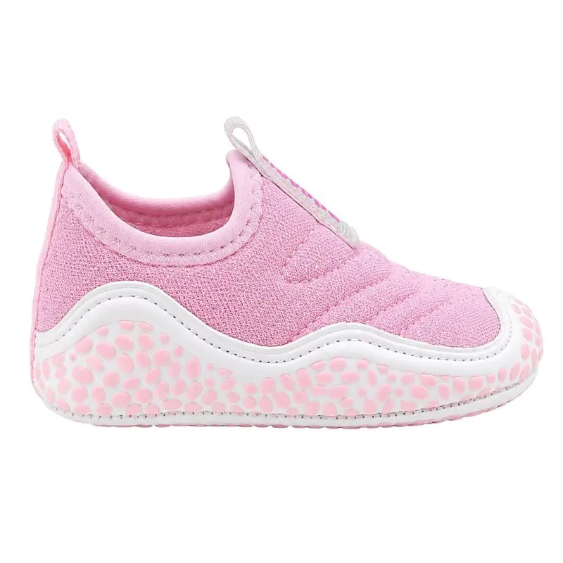Tênis Infantil Menina Novopé 99901262 Baby 18 / BRANCO/ROSA CLARO