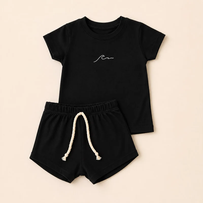 Conjunto Bebê Confort Wave Black 6 a 9 meses