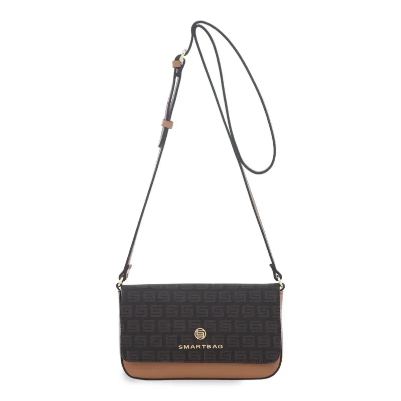 Bolsa Transversal Smartbag Milano Feminina Marrom UNICO