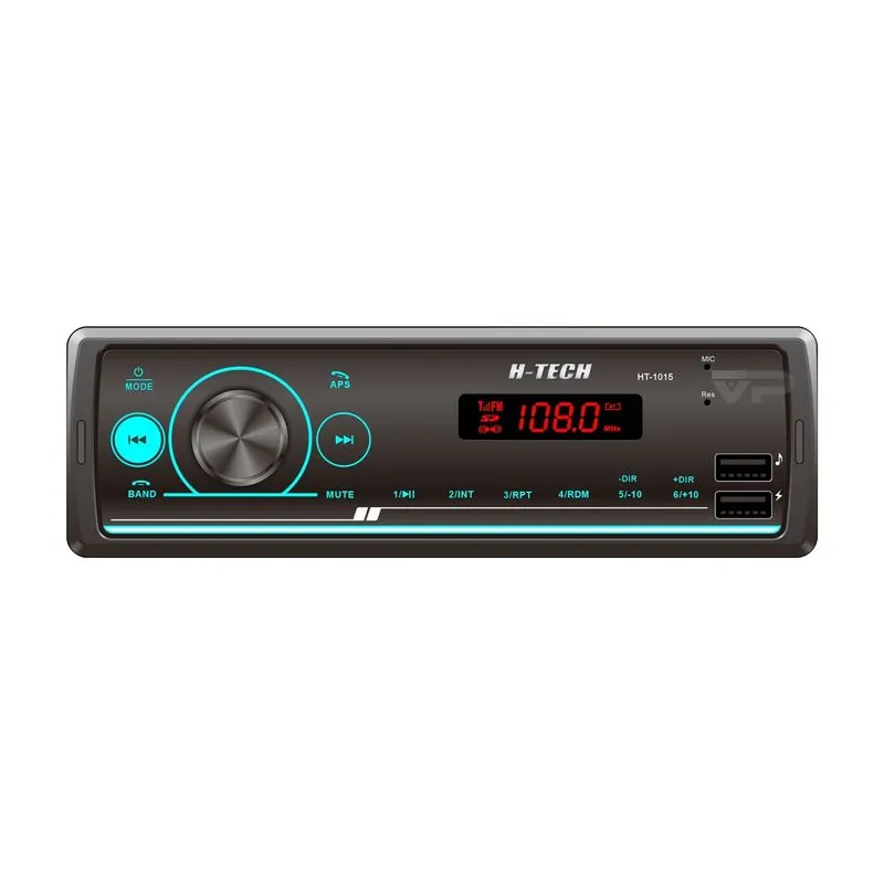 Auto Rádio Fm, Usb, Bluetooth, 4x25w, Controle Via App