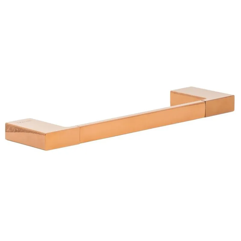 Toalheiro Porta Toalha De Rosto De Parede Lux 30Cm
