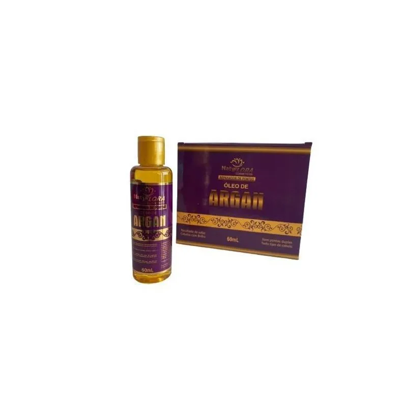Kit 12 Óleo De Argan Natyflora 60ml