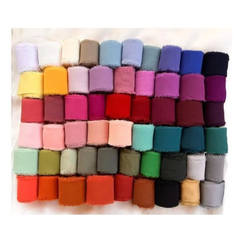 Fita Chiffon Artesanal Convite Casamento 20m Colorido