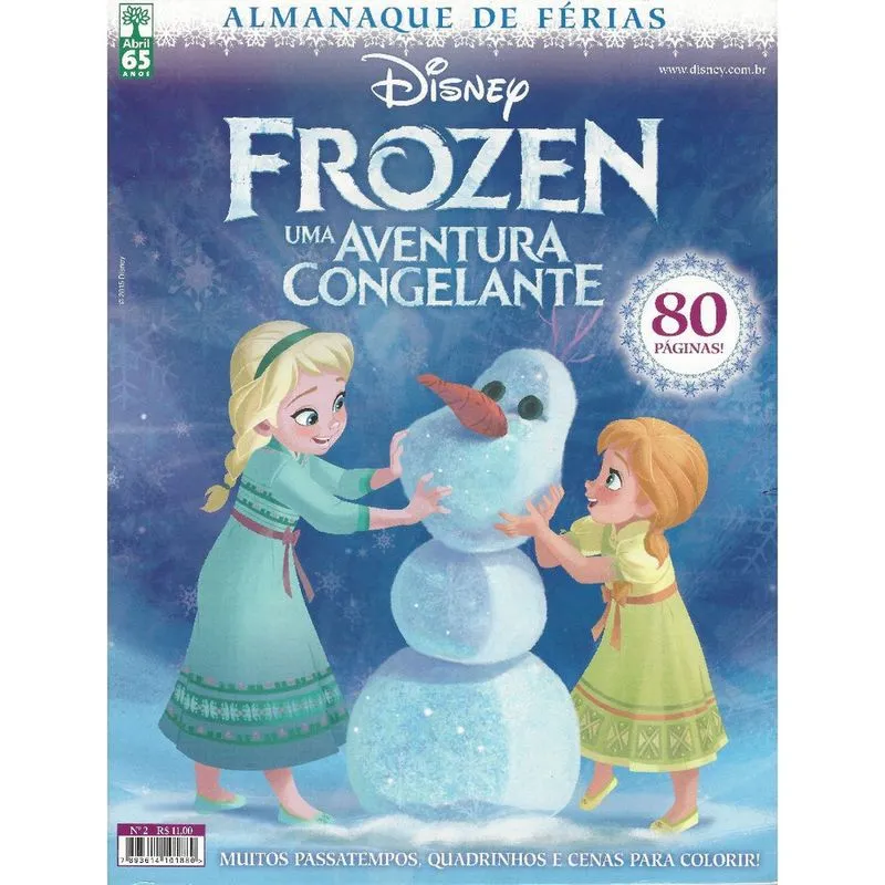 Almanaque de Férias Frozen Ed. 2