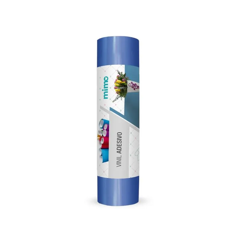 Vinil Adesivo MIMO para Silhouette Portrait - 23cm x 5m - Azul Marinho