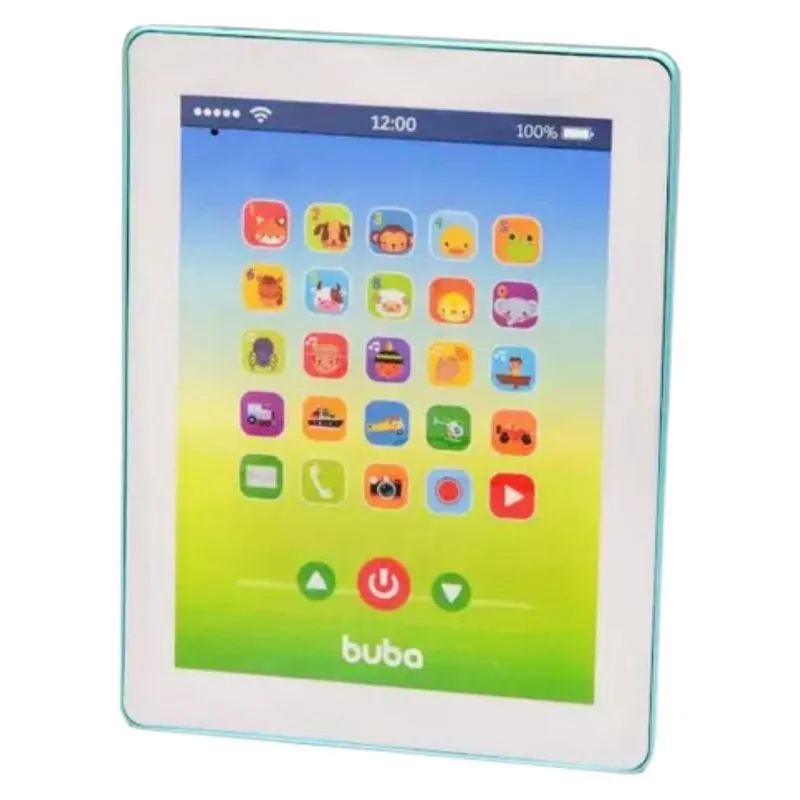 Tablet Infantil De Brinquedo Com Sons E Musicas - Buba