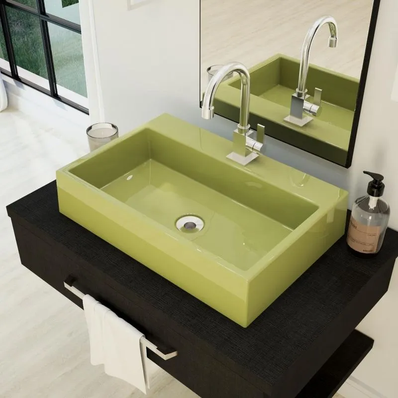 Kit Cuba Rt55 C/válvula Metal 1'' (2,6cm) Verde Acqua