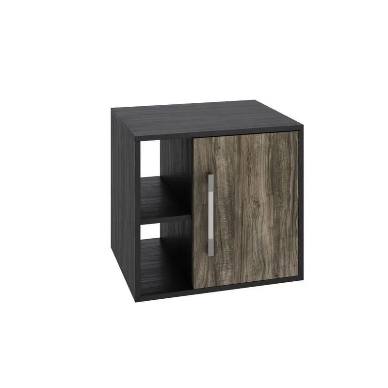 Gabinete Soft 500 Perffect Acetinado Preto Ônix C-carvalho Dark