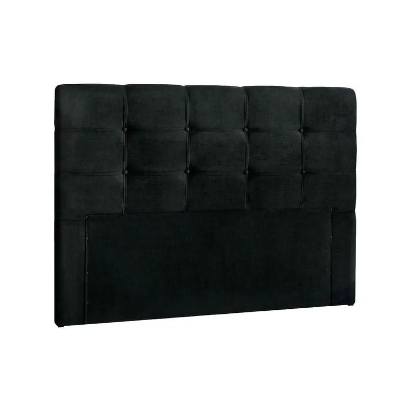 Cabeceira Cama Box Estofada Queen Clean Plus Suede Negro - Simbal