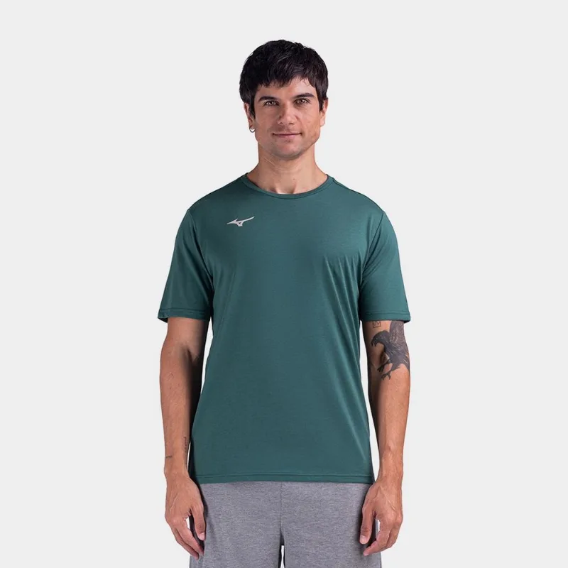 Camiseta Mizuno Stamp 4 Masculina - Masculino - Verde