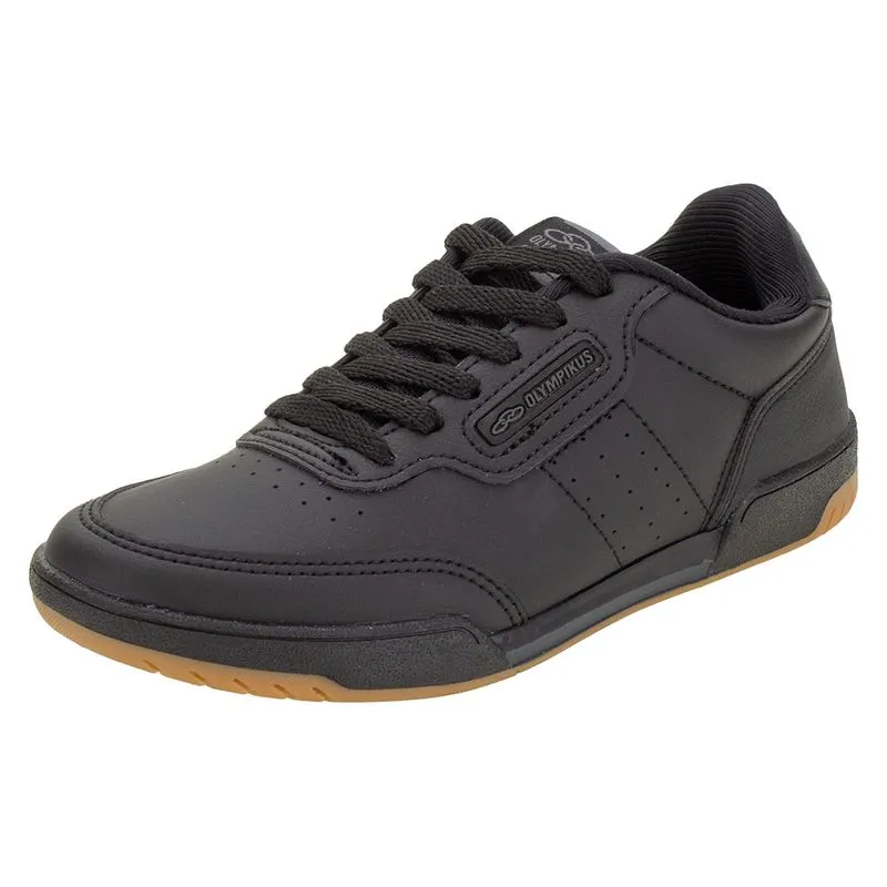 Tênis Masculino Infantil Control Kids Olympikus - 78 PRETO 34