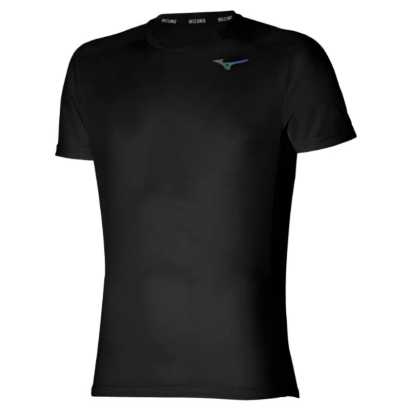 Camiseta de Treino Masculina Mizuno Two Loops 88 G Preto