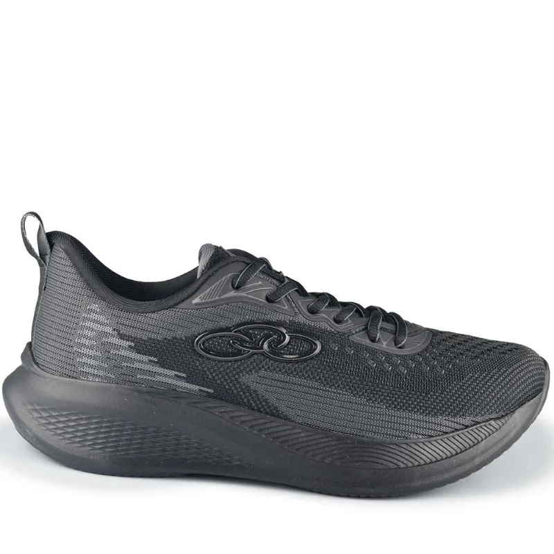 Tênis Esportivo Olympikus Masculino Nivel 421 PRETO/PRETO 39