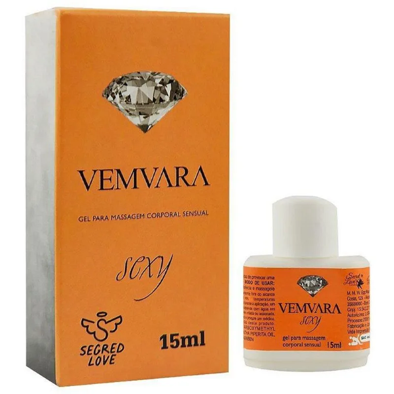 Lubrificante Vemvara Hot Ice 15ml Segred Love