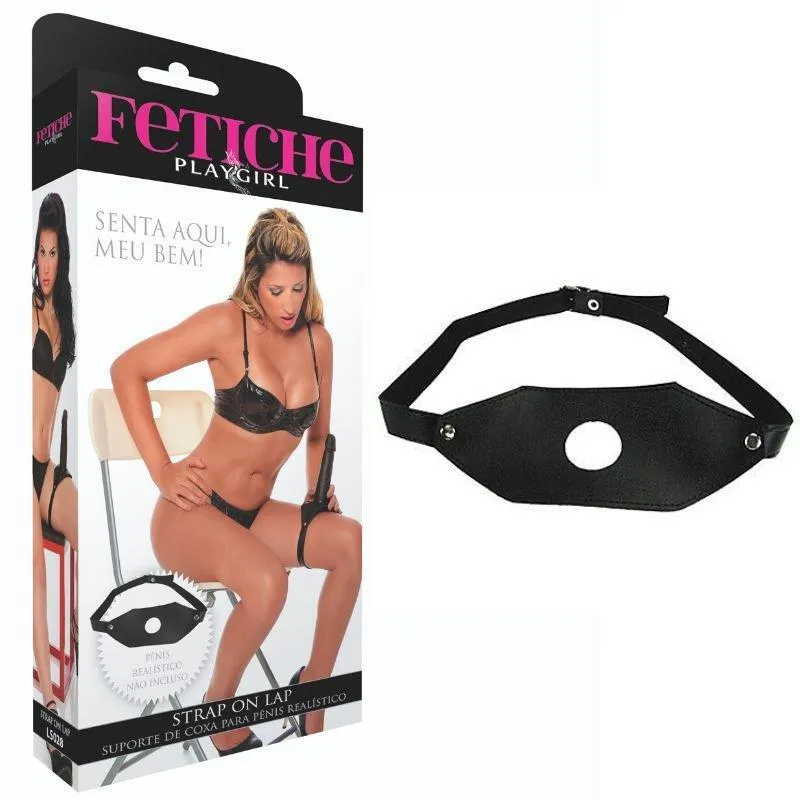 Strap On Lap Suporte De Coxa Para Pênis Realístico - Sexshop