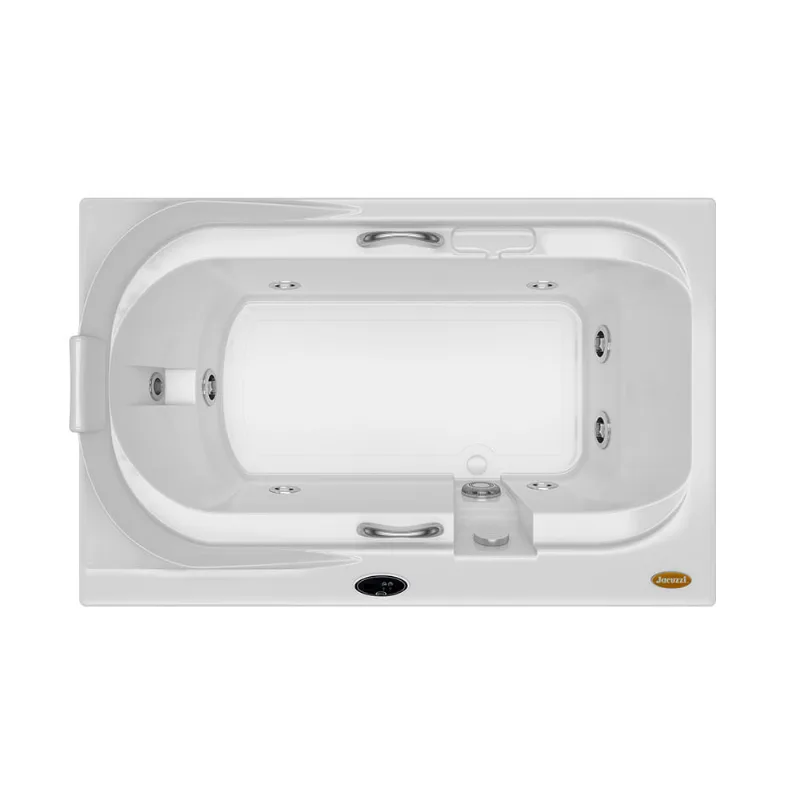 Banheira de Hidromassagem REGINA G4 Acrílica 8 Jatos 160x90x45cm - Jacuzzi Banheira de Hidromassagem REGINA G4 Acrílica 8 Jatos 160x90x45cm com Aquecedor - Jacuzzi