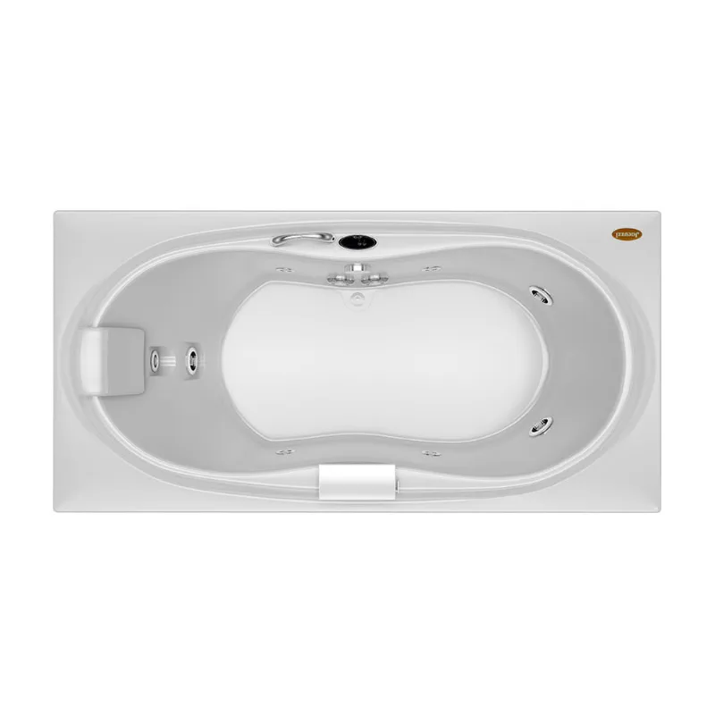 Banheira de Hidromassagem EURA Acrílica 8 Jatos 150x91x49cm - Jacuzzi Banheira de Hidromassagem EURA Acrílica 8 Jatos 150x91x49cm sem Aquecedor - Jacuzzi