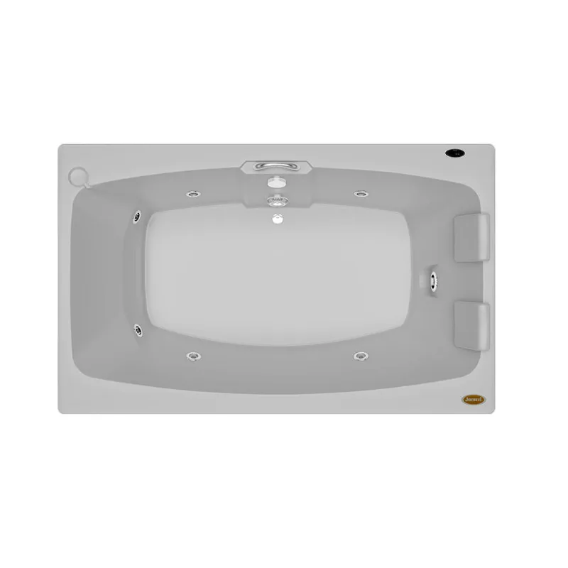 Banheira de Hidromassagem MYSIA DUPLA G2 Acrílica 7 Jatos 183x113x42cm - Jacuzzi Banheira de Hidromassagem MYSIA DUPLA G2 Acrílica 7 Jatos 183x113x42cm com Aquecedor - Jacuzzi