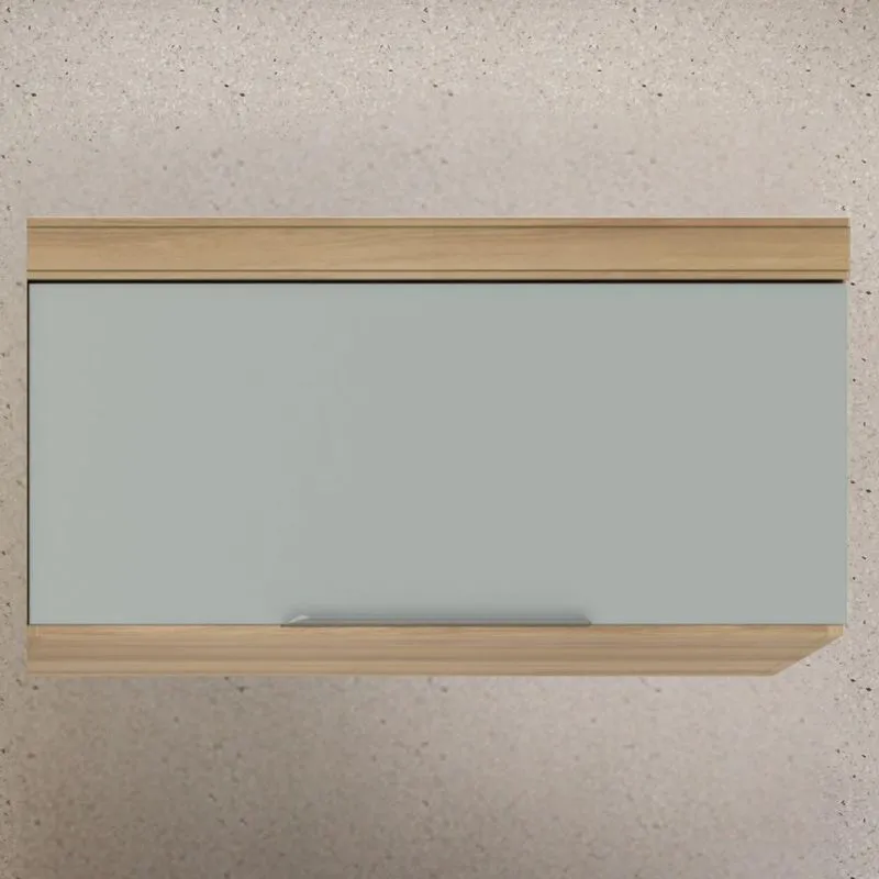 Armário Aéreo Geladeira Marquesa 1 Porta 100% MDF