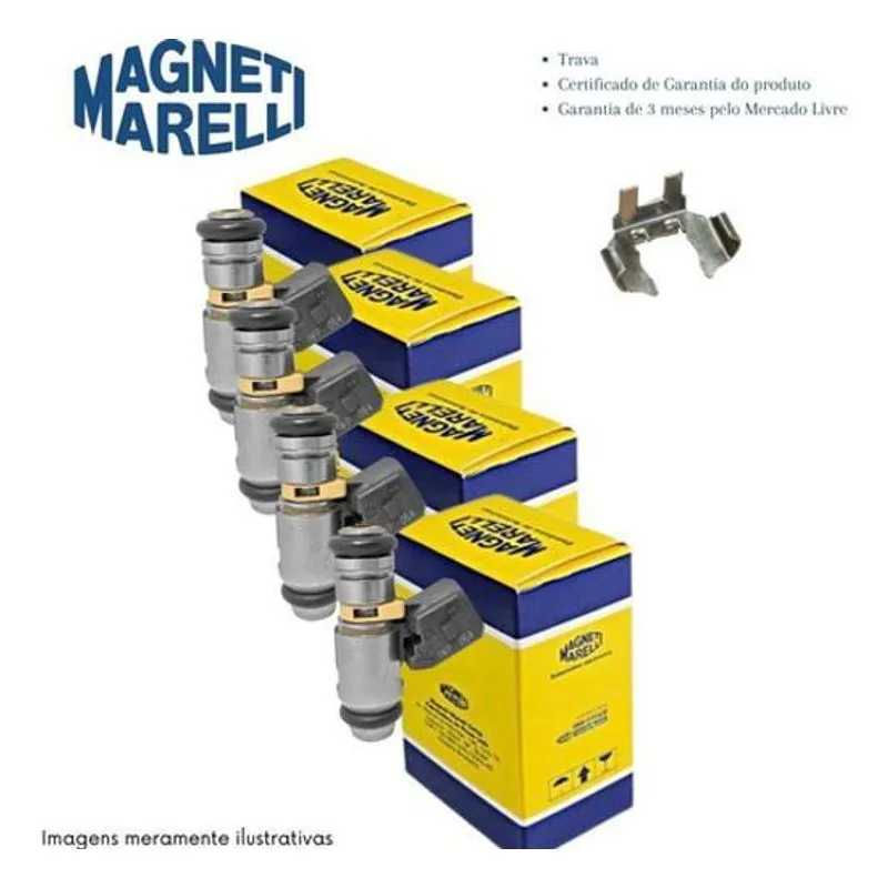 Kit Com 4 Bicos Injetores Palio Weekend 1.6 16v - Iwp064