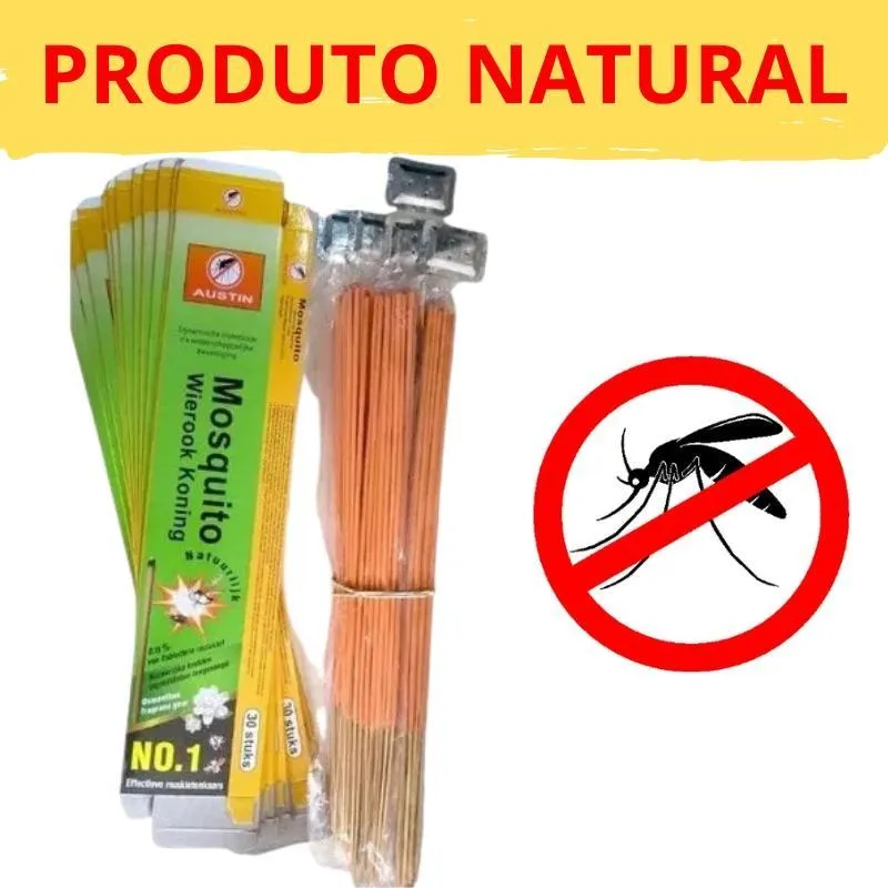 Kit 5 Caixas Incenso Mata Mosquito Wierook