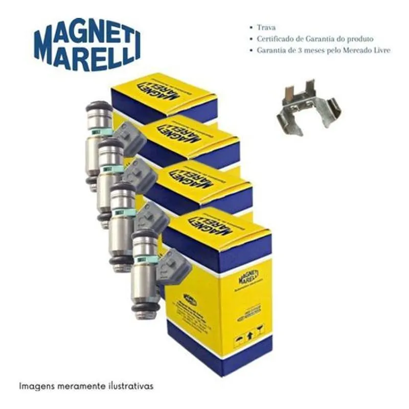 Kit Com 4 Bicos Injetores Palio Weekend 1.6 16v - Iwp064