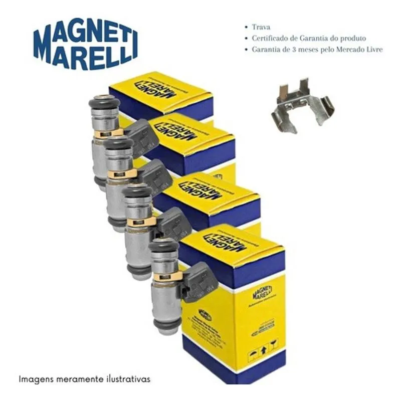 Kit Com 4 Bicos Injetores Palio Weekend 1.6 16v - Iwp064