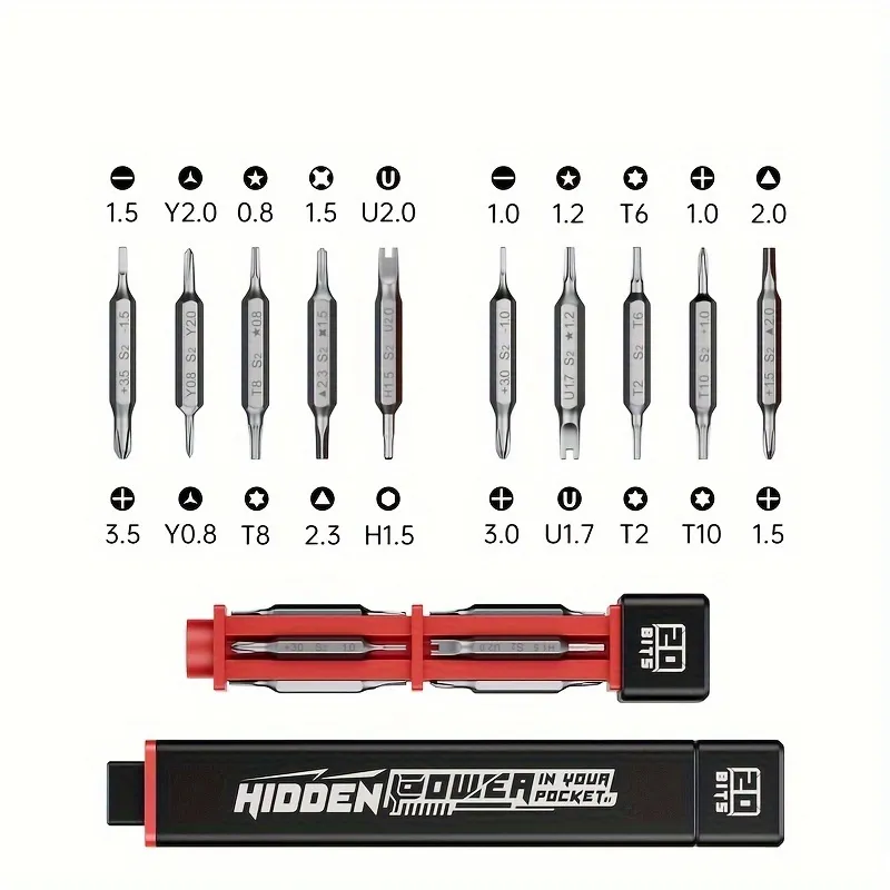 Ferramenta De Chave De Fenda De Precisão De Torque Multifuncional 11 Em 1