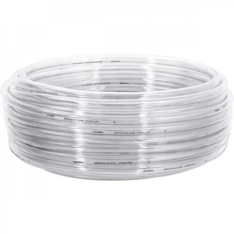 Mangueira cristal transparente 3/16' x 15 mm Vonder - caixa com 26 Unidade