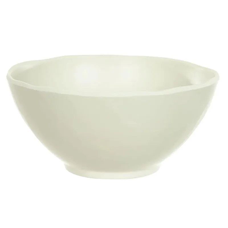 Bowl melamina 590ml organic (off white) florarte