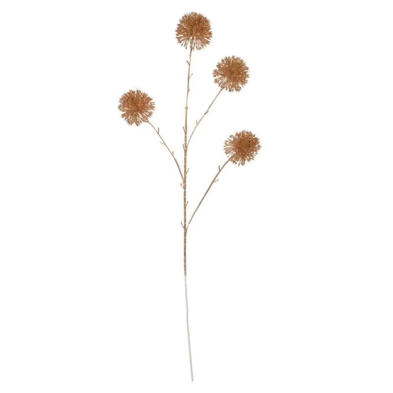 Folha Matte Natal (Dourado) 85cm (Florarte)