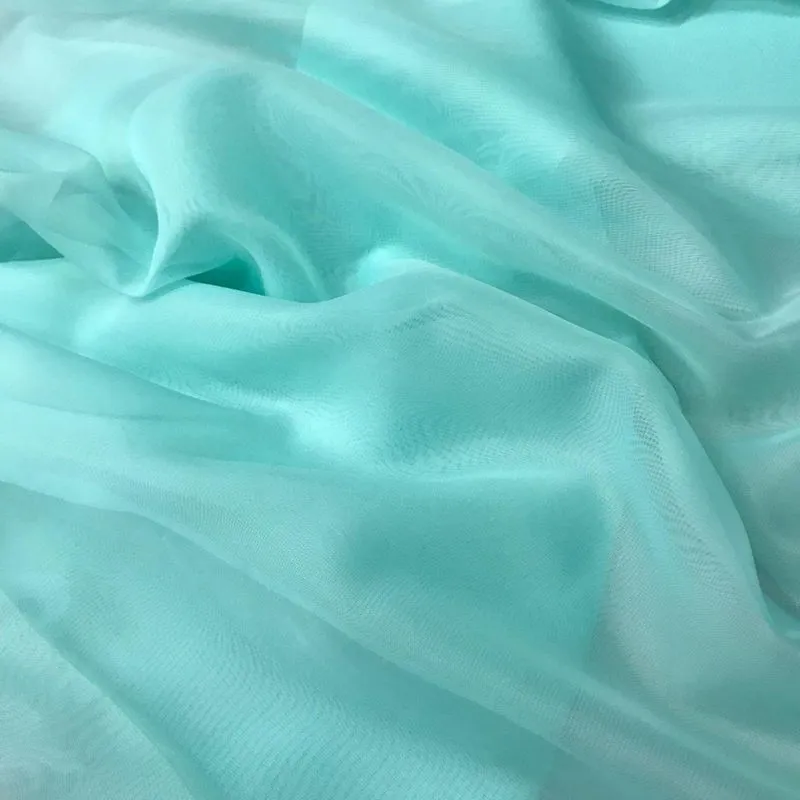 Tecido Voil Para Cortina. Leve 5m X 3m Verde Mar