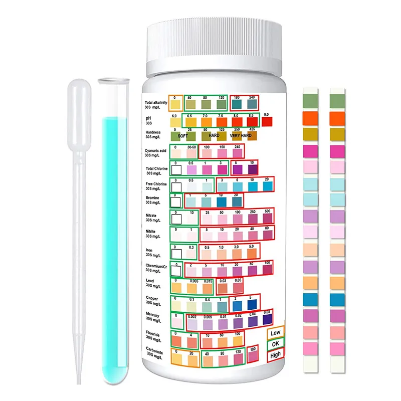 16 Em 1 Kits De Teste De Água Para Água Potável - Água Caseira