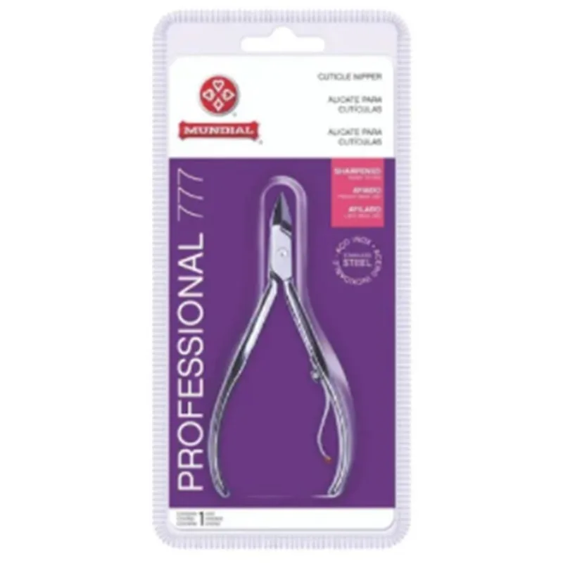 Alicate De Unha Profissional Mundial 777: Durabilidade Inox