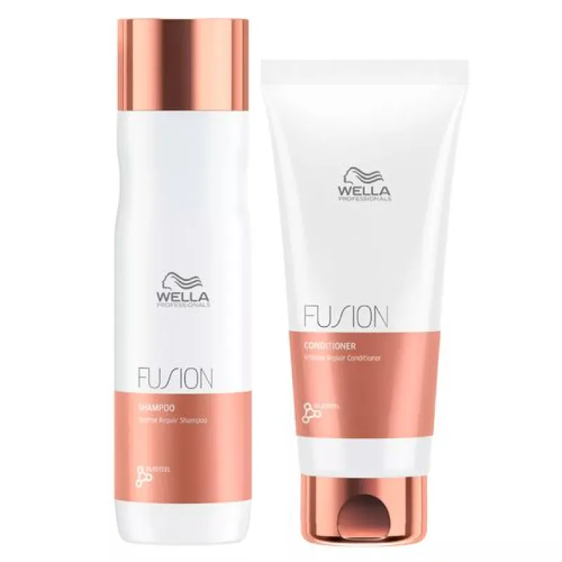 Fusion Shampoo, Condicionador e Oil Reflections - Wella
