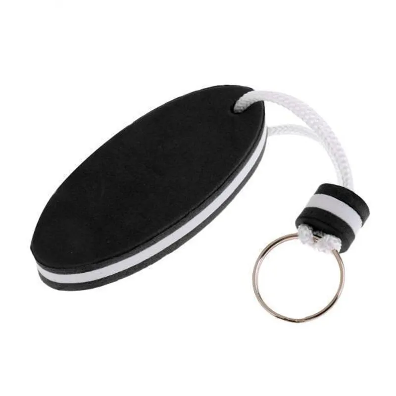 2x Chaveiro Eva Espuma Espuma Flutuante Barco Chaveiro Preto