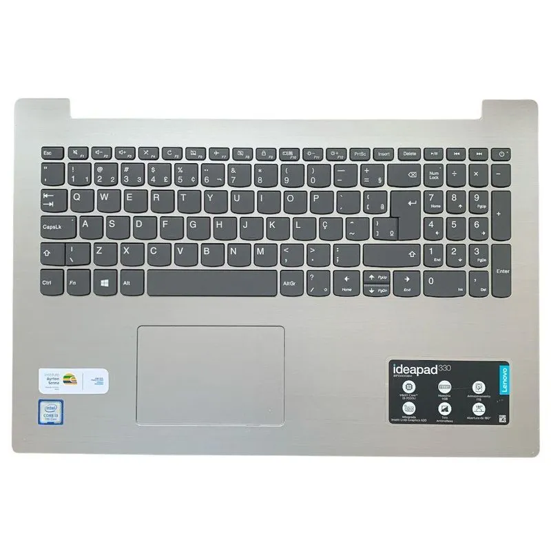 Palmrest Com Teclado Para Notebook Lenovo Ideapad 330 15