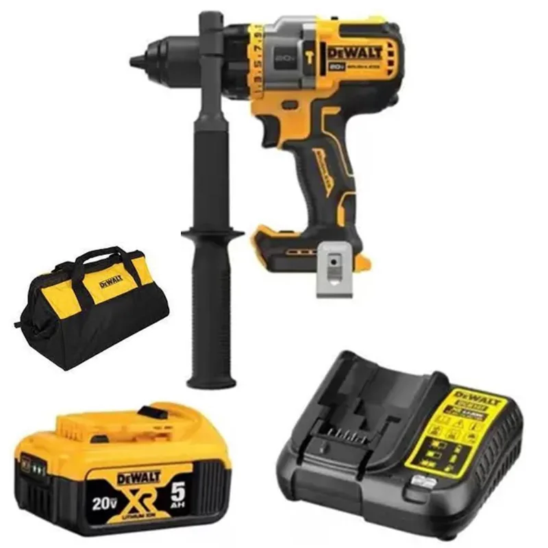 Parafusadeira E Furadeira Dewalt Dcd999 Brushless Kit 5Ah