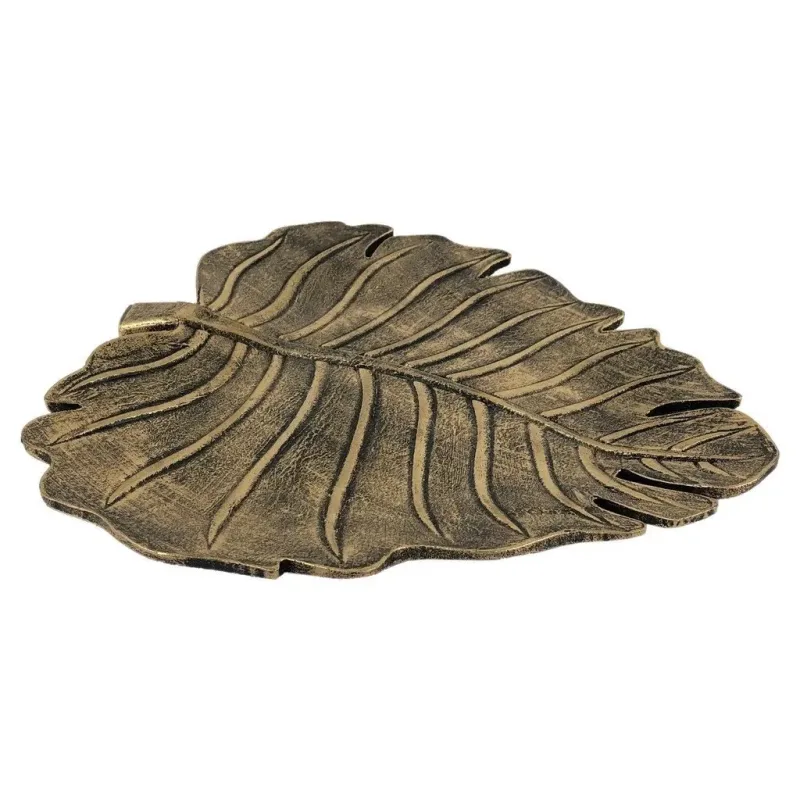 Bandeja Folha de Resina Grande Zen Decorada