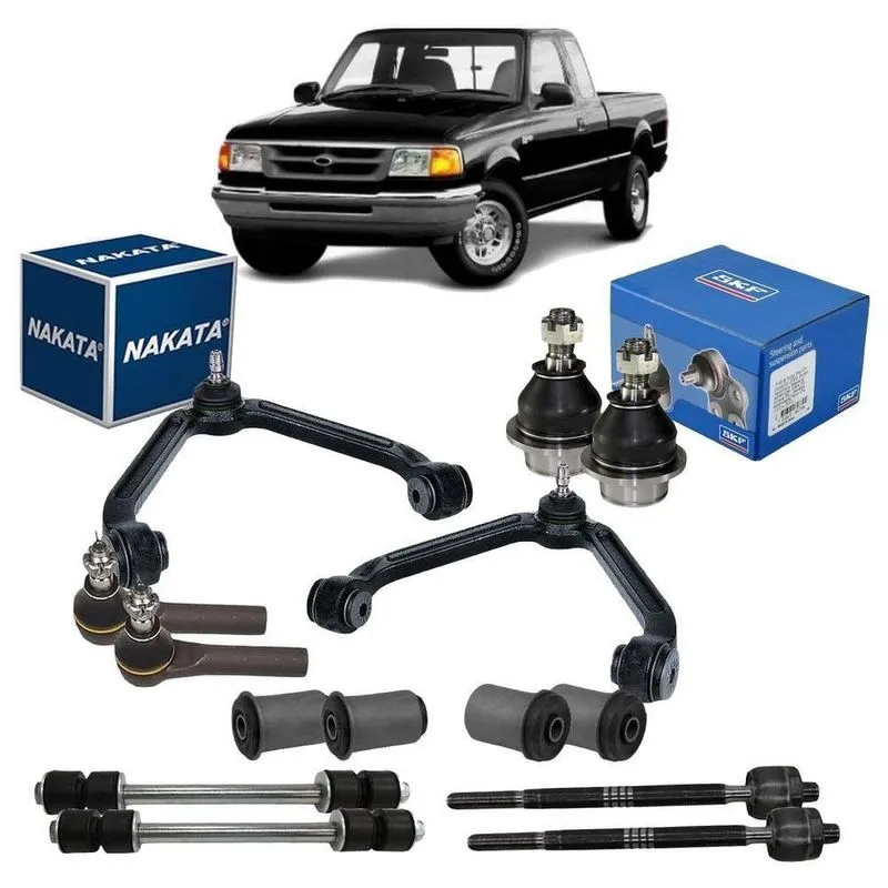 Kit Bandeja Ranger 2002 Pivô Terminal Axial Bieleta Bucha